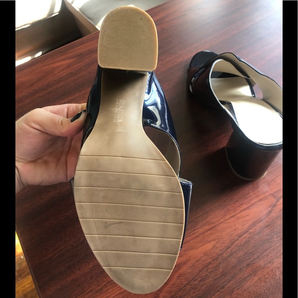 Kenneth Cole Reaction Limora Slides Navy 9.5 - Picture 8 of 10